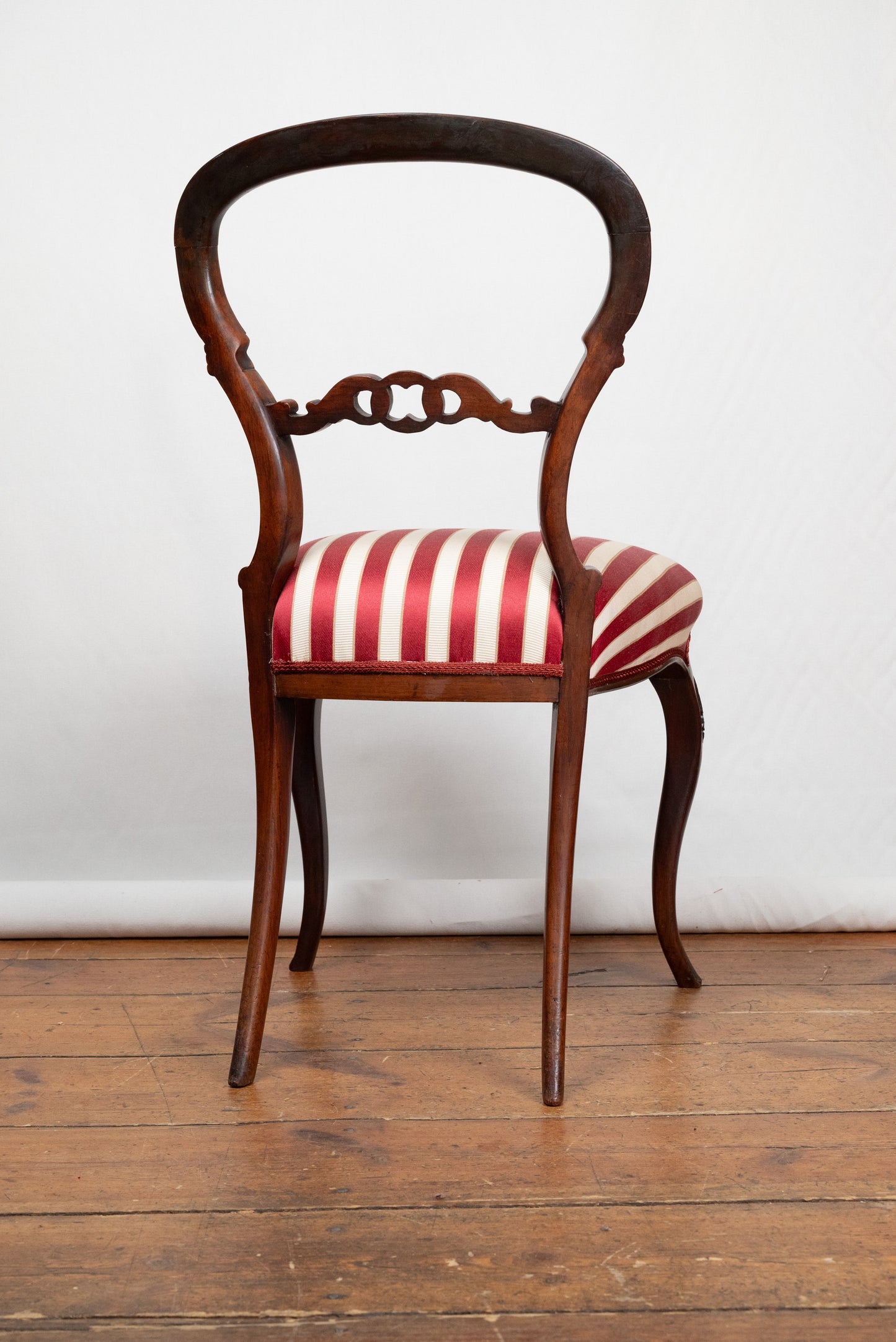 Antike Biedermeier Stühle aus Dunkler Buche, 1870, 4er Set