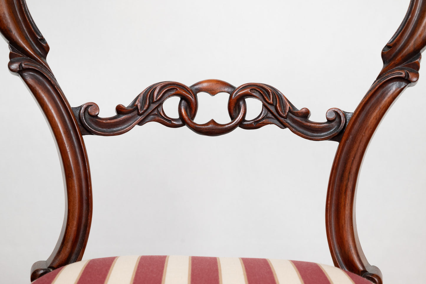 Antike Biedermeier Stühle aus Dunkler Buche, 1870, 4er Set