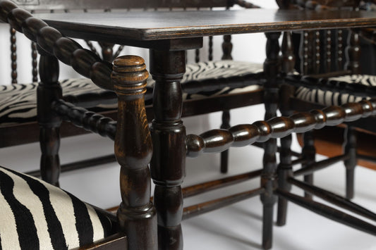 Worpswede Sitzgarnitur aus Kiefernholz, 1905, 5 . Set