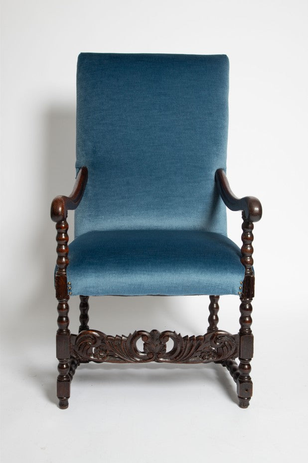Antiker französischer Sessel, 1860er