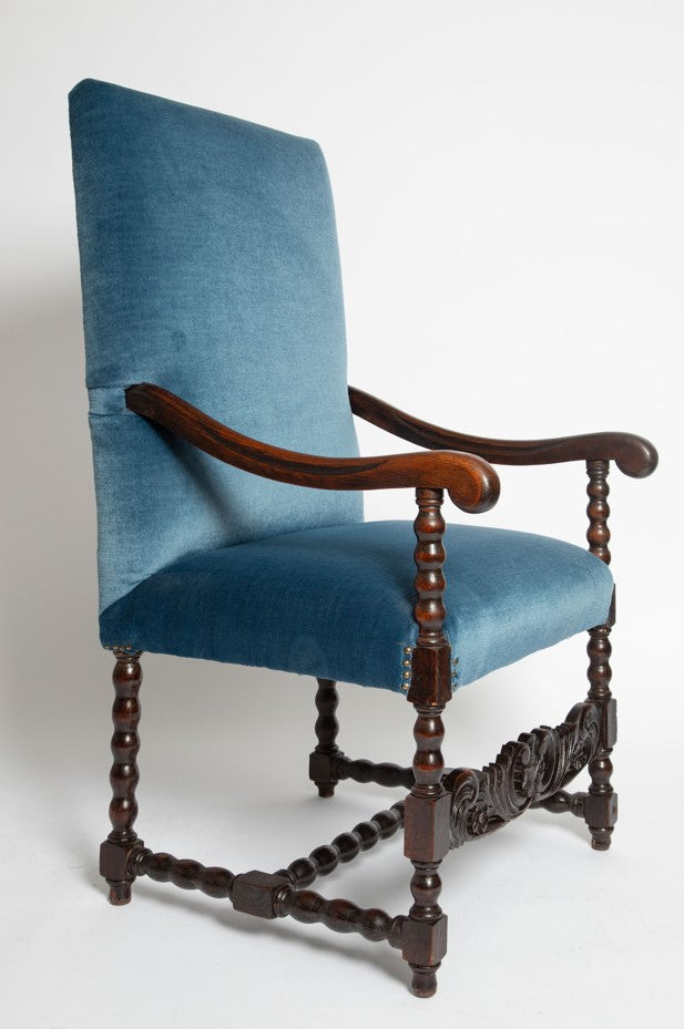 Antiker französischer Sessel, 1860er