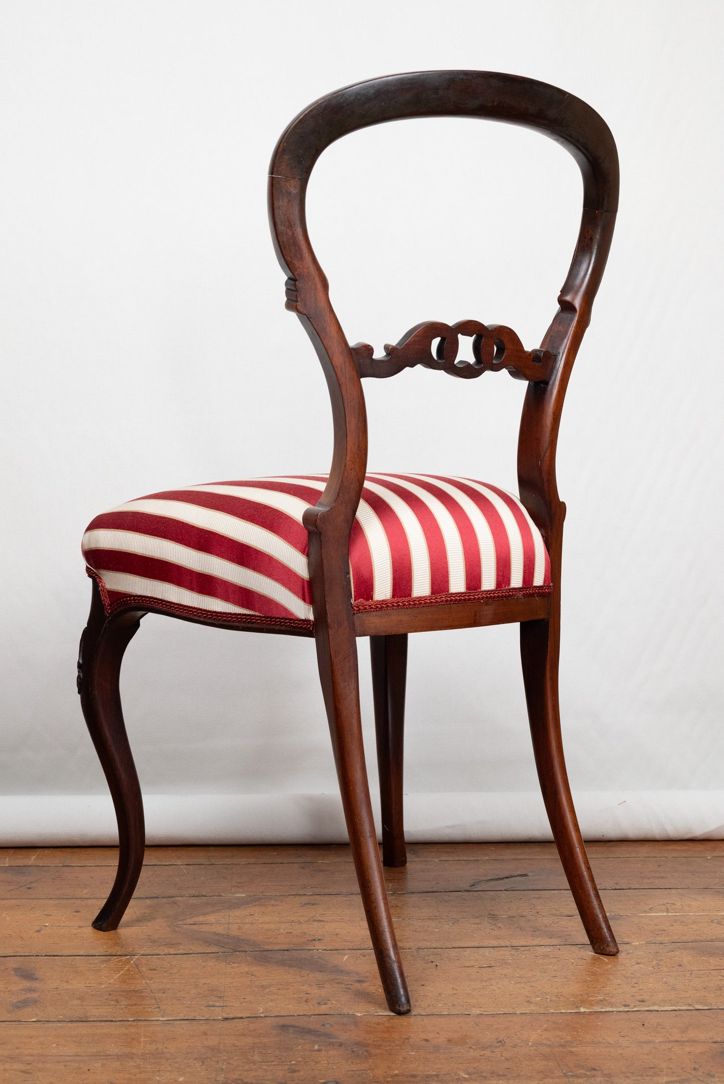 Antike Biedermeier Stühle aus Dunkler Buche, 1870, 4er Set